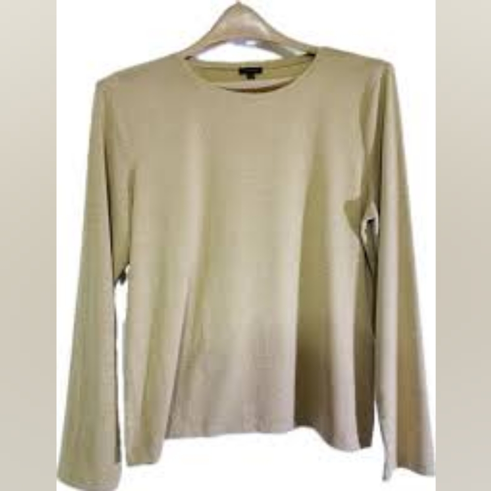 Talbot's gold shimmer T shirt